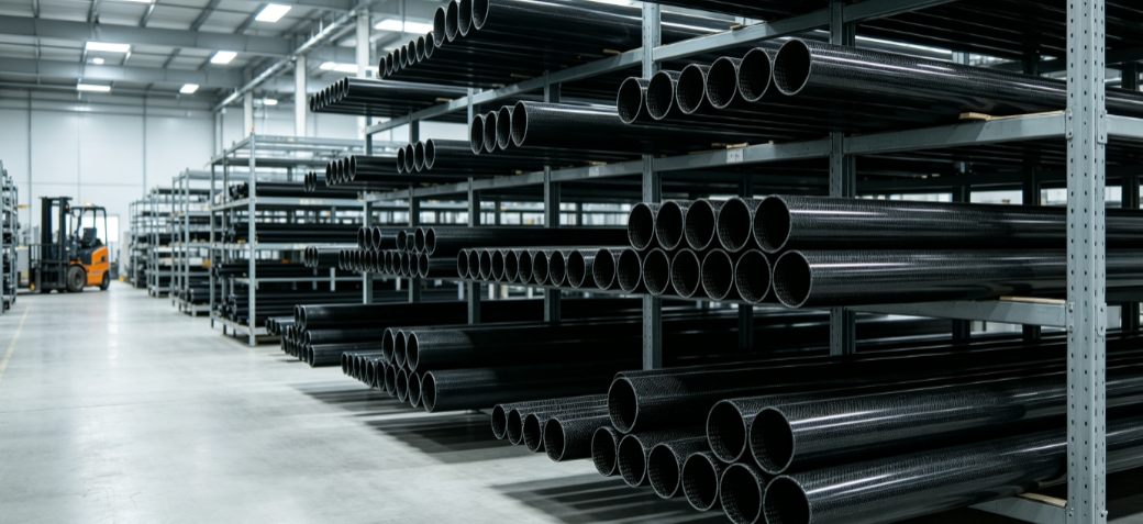 From Production to Delivery: GBTECH Carbon Fiber Tubes – Ready Stock, Reliable Supply, Fast Delivery