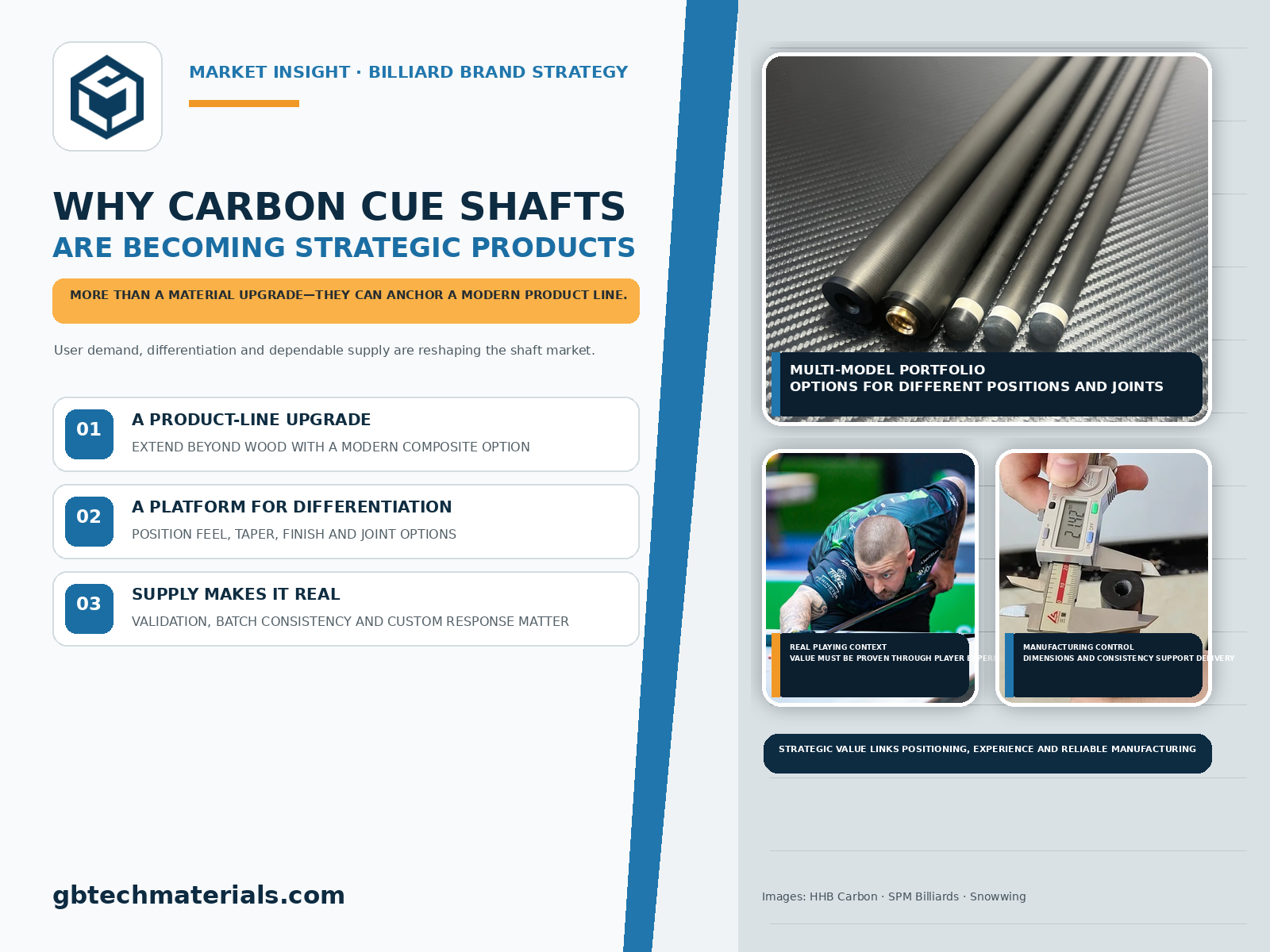 Why Are Carbon Fiber Pool Cue Shafts Becoming a Strategic Product for Billiard Brands?