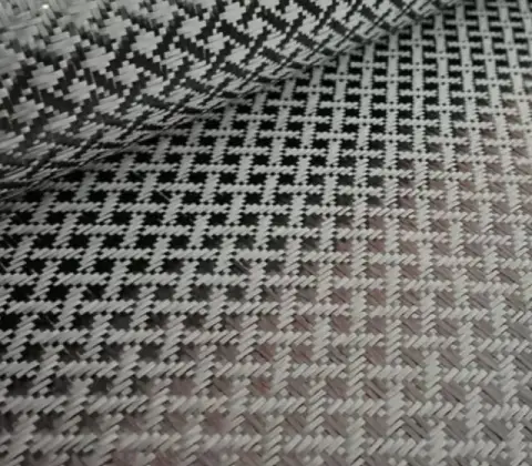 Cross-shaped Carbon Fiber Fabric